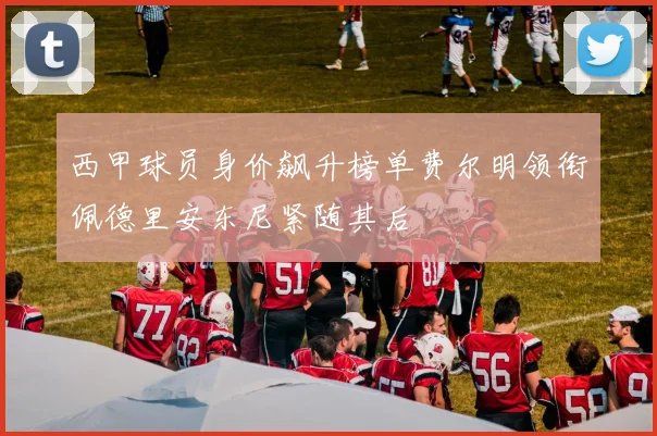 西甲球员身价飙升榜单费尔明领衔佩德里安东尼紧随其后
